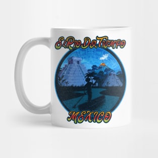 Distressed El Rio Del Tiempo Mexico Pavilion Gran Fiesta Tour Mug